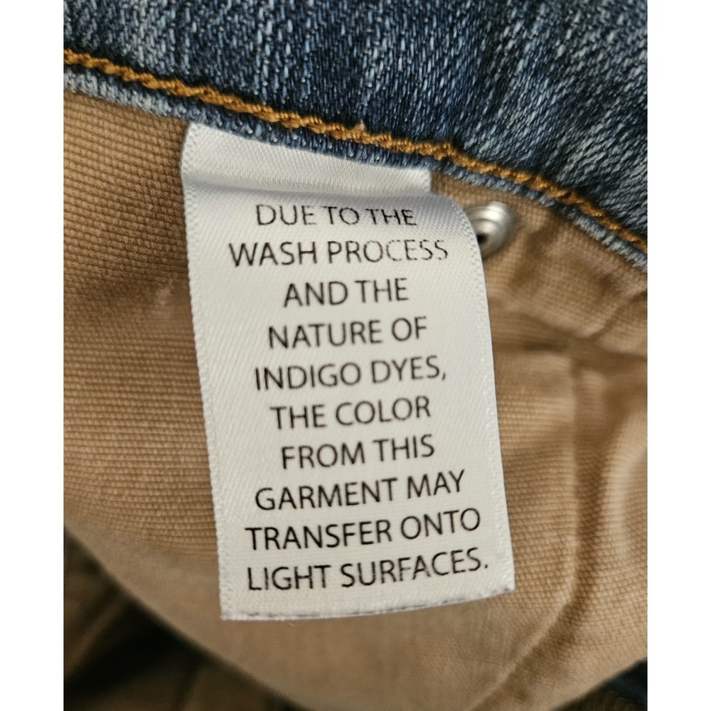 Duluth Trading Ballroom Double Flex Jeans Mens 44x32 Relaxed Fit Blue Denim... - Picture 7 of 10